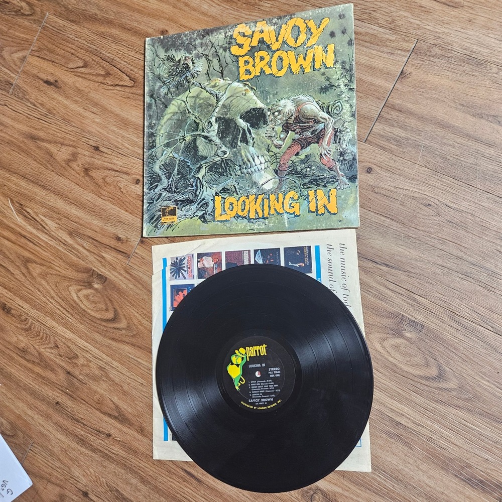 Savoy Brown‎ – Looking In Parrot 1971 PAS 71042 Gatefold Vinyl LP VG+ EX/EX